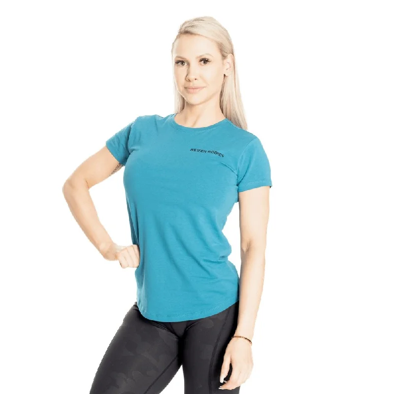 Better Bodies Regular Tee- Dark Turquoise