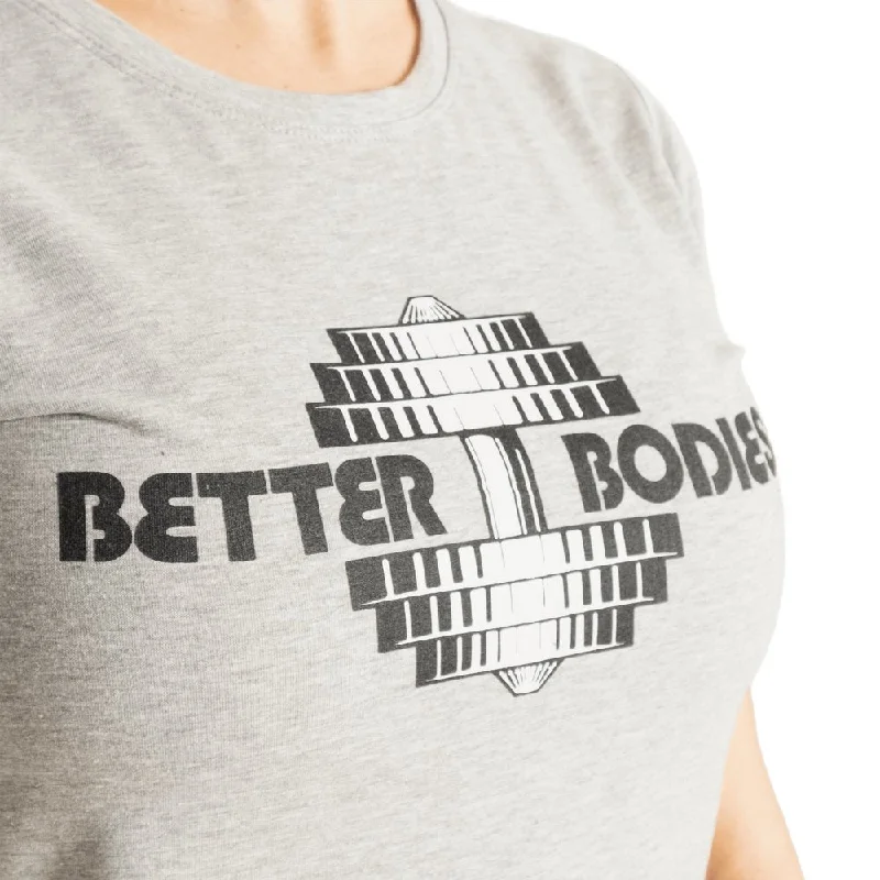 Better Bodies Regular Tee - Light Grey