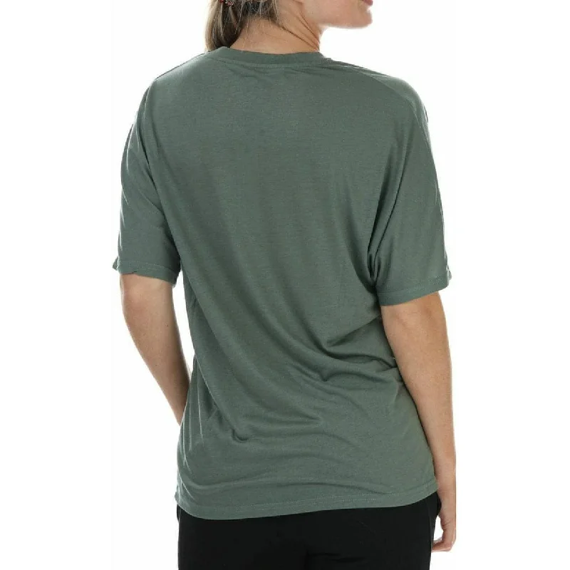 Elle Sport Boyfriend Short Sleeve Womens Training Top - Green