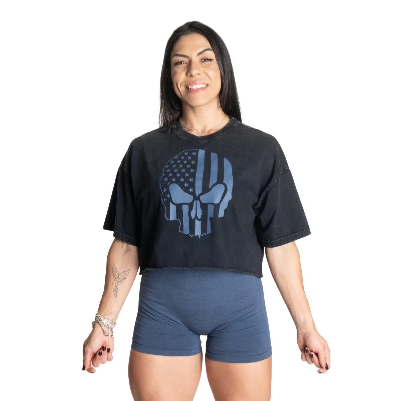 GASP Relentless Women's Tee - Washed Black