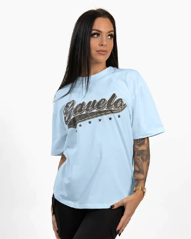 Gavelo Morro Oversized Tee - Blue