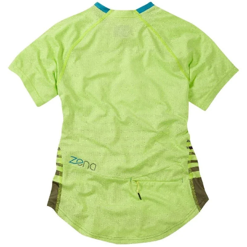 Madison Zena Short Sleeve Womens Cycling Jersey - Green