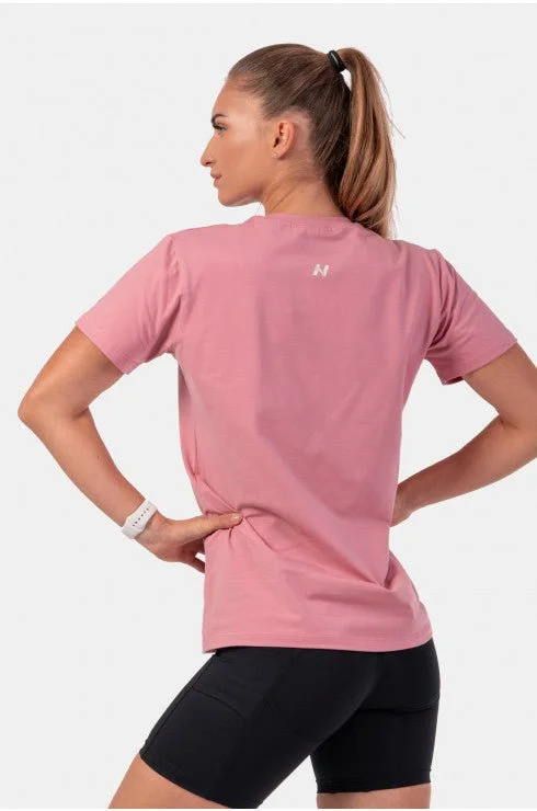 Nebbia Invisible Logo NEBBIA T-Shirt 602 - Old Rose