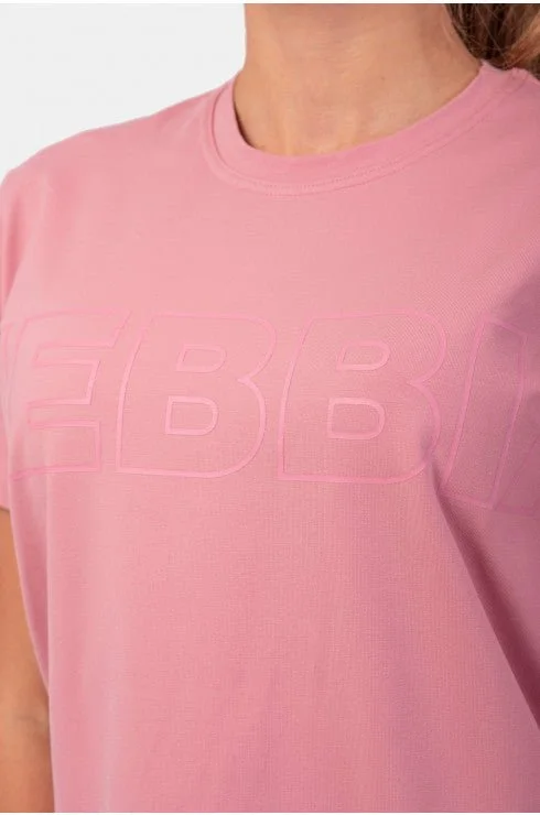 Nebbia Invisible Logo NEBBIA T-Shirt 602 - Old Rose