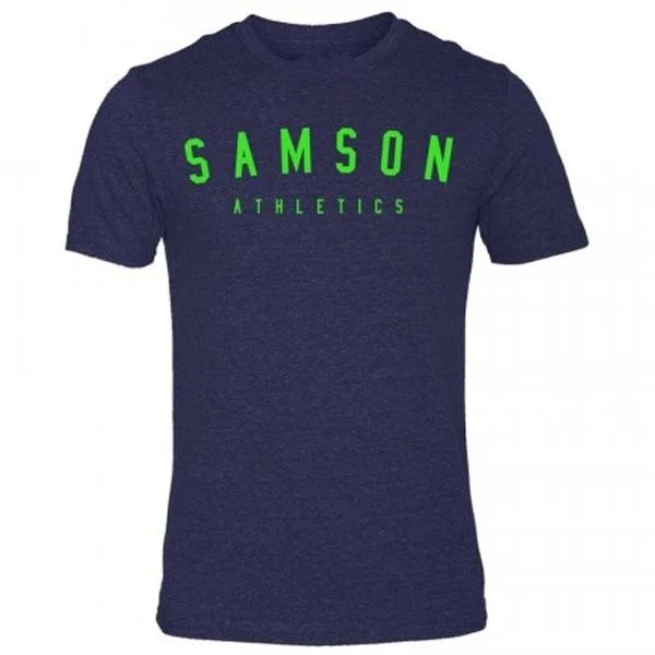 Samson Athletics Classic Signature Navy-Mutant Triblend Tee