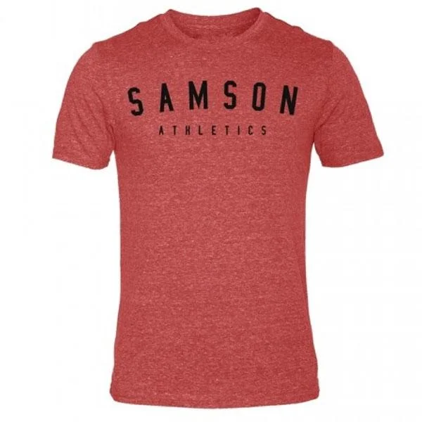 Samson Athletics Classic Signature Red Triblend Tee