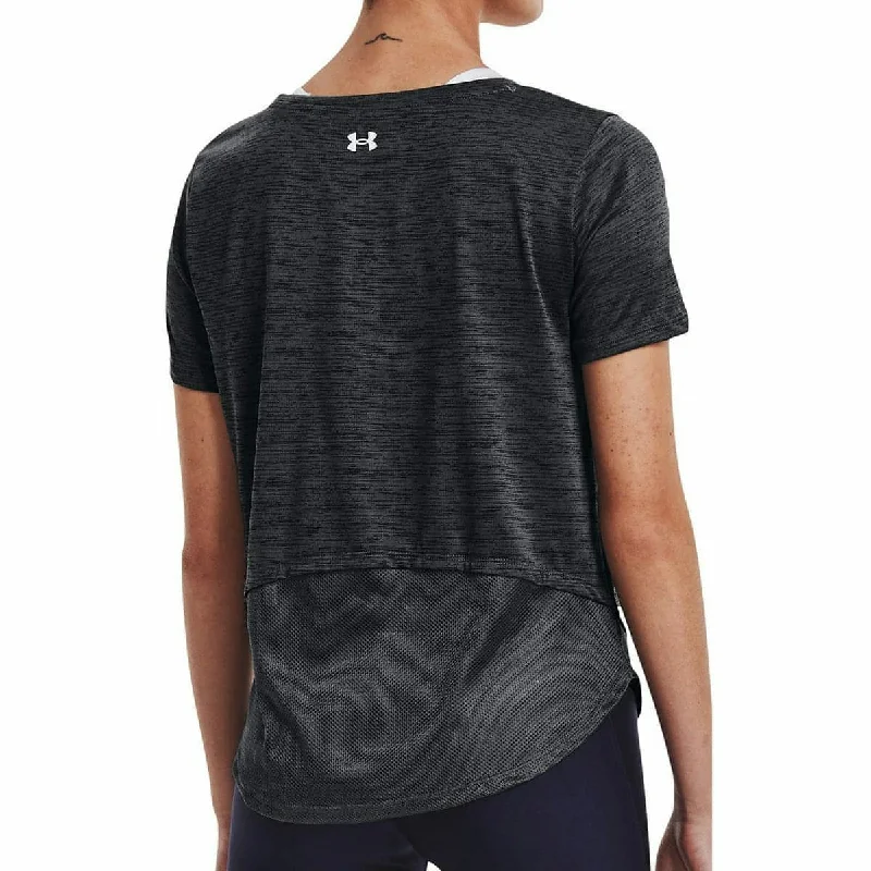 Under Armour Tech Vent Short Sleeve Womens Training Top - Black