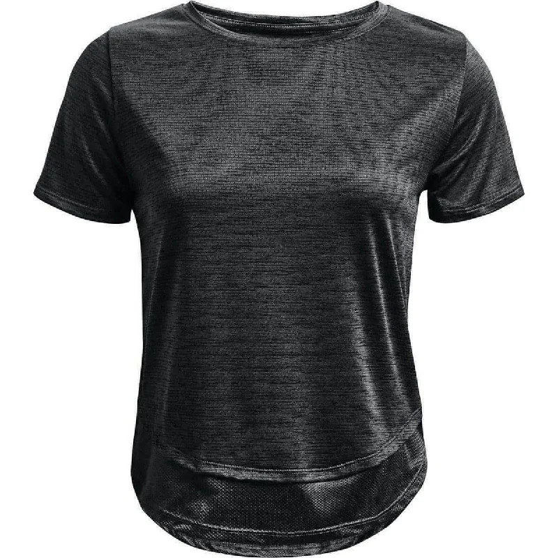 Under Armour Tech Vent Short Sleeve Womens Training Top - Black