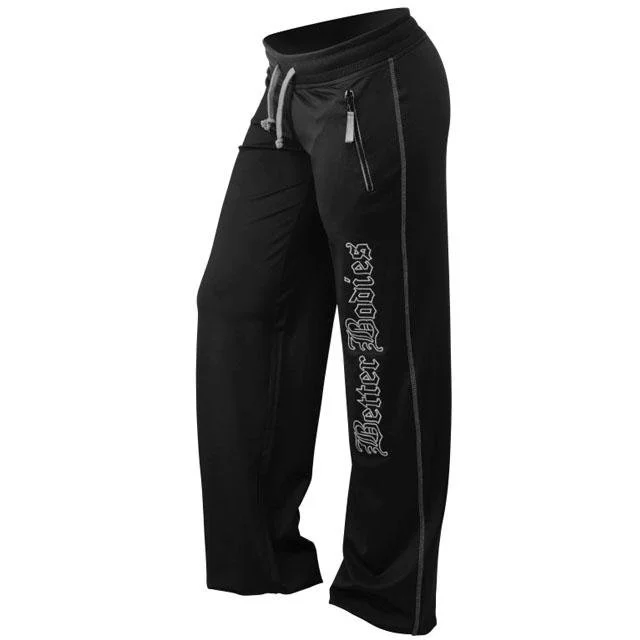 Better Bodies Women's Flex Pant -Black-Grey