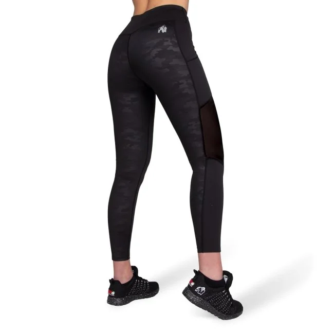 Gorilla Wear Savannah Mesh Tights - Black Camo