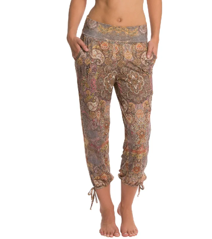 Onzie Gypsy Joggers Tan Paisley