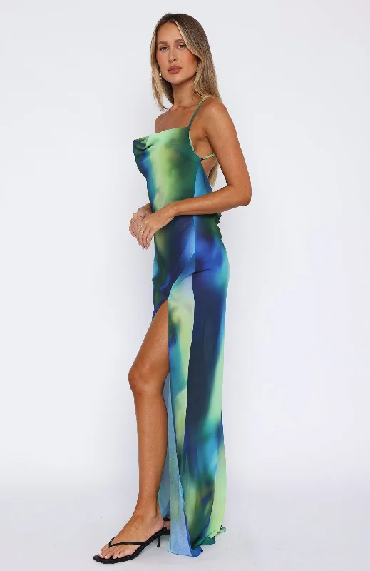 Secret Sounds Maxi Dress Costa Verde