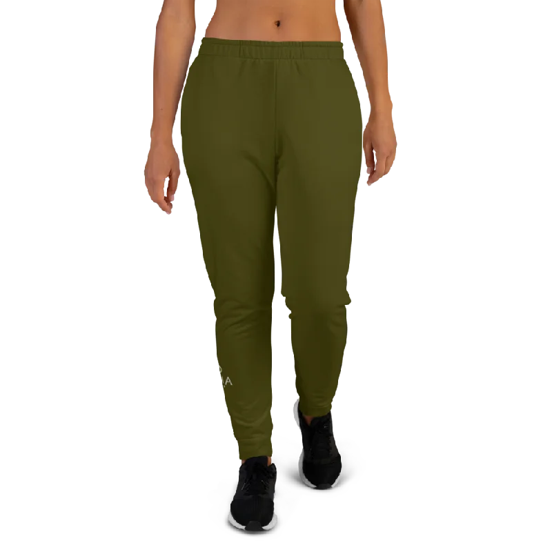 Sunia Yoga Army Green Women's Joggers