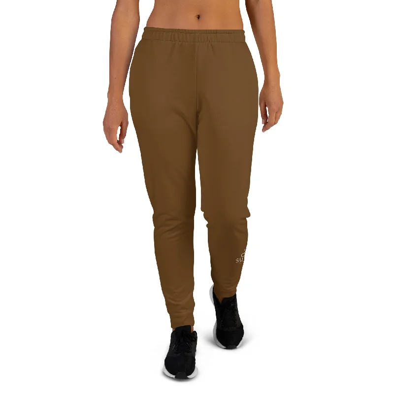 Sunia Yoga Brown Women's Joggers