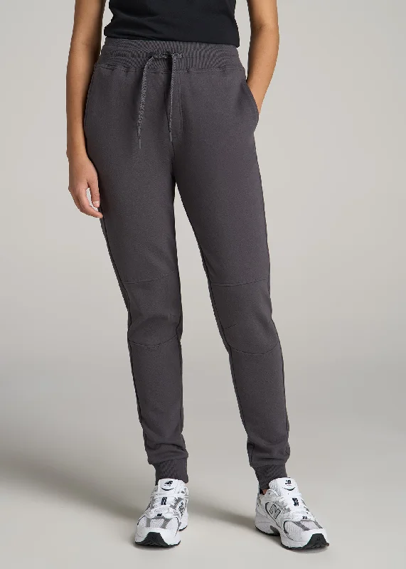 Wearever French Terry Tall Women's Joggers in Charcoal