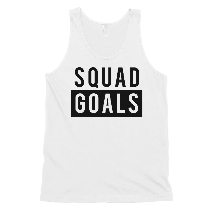 365 Printing Squad Goals Mens Trustworthy Friendship Tank Top for bachelor party