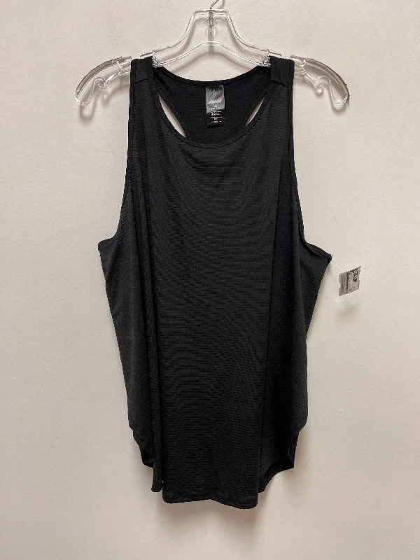 Athletic Tank Top By Avia In Black, Size: Xl