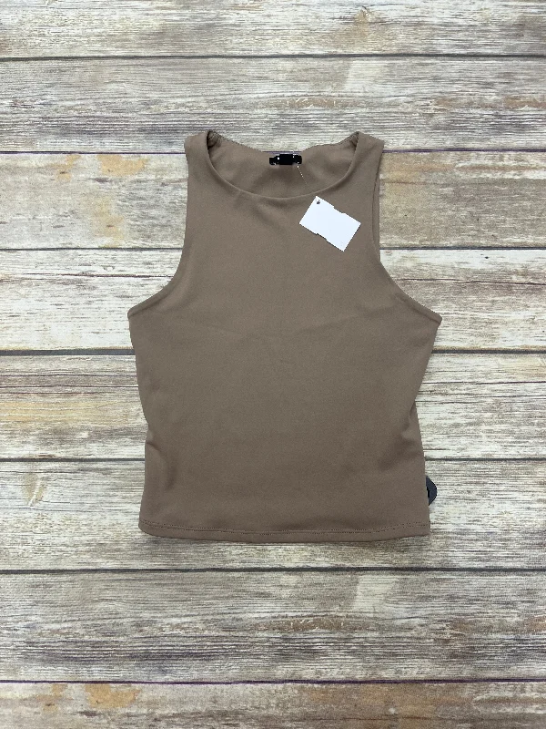 Athletic Tank Top By Express In Brown, Size: Xs