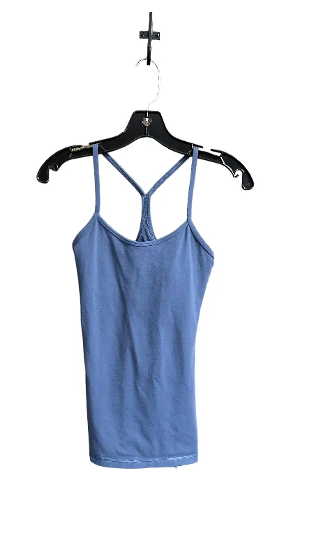 Athletic Tank Top By Lululemon In Blue, Size: S