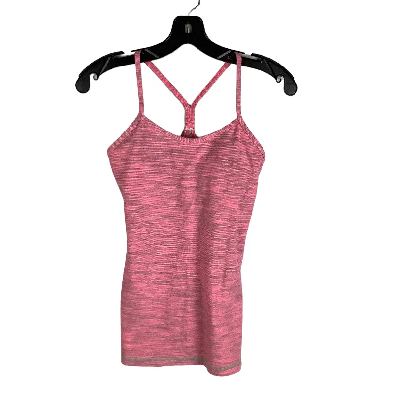 Athletic Tank Top By Lululemon In Pink Size: 4