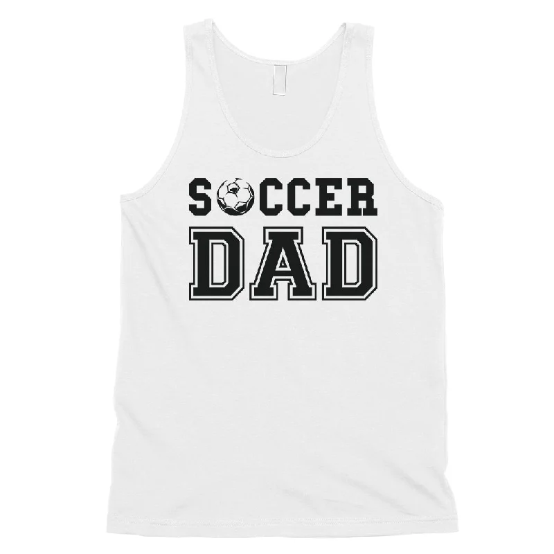 Soccer Dad Mens Inspirational Strong Sweet Fun Sleeveless Top Gift