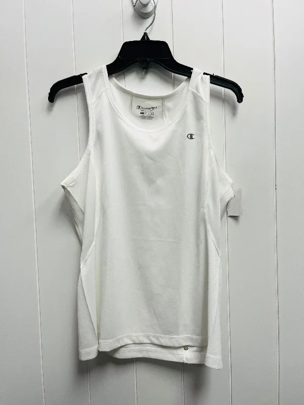 White Athletic Tank Top Champion, Size L