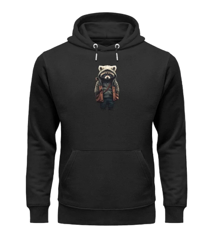 Willi Waschbär  - Bio Unisex Hoodie (PREMIUM)