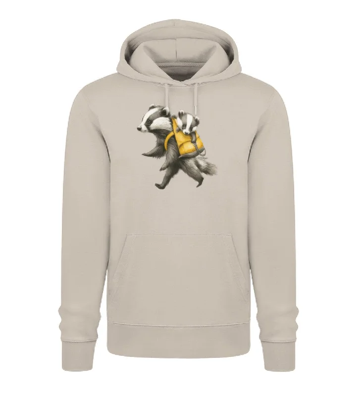 Dachsausflug - Unisex Bio Hoodie (Premium)