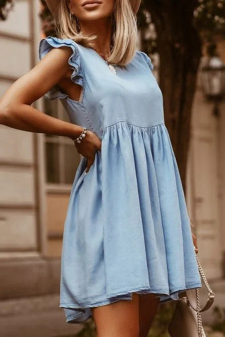 Denim Casual Dress