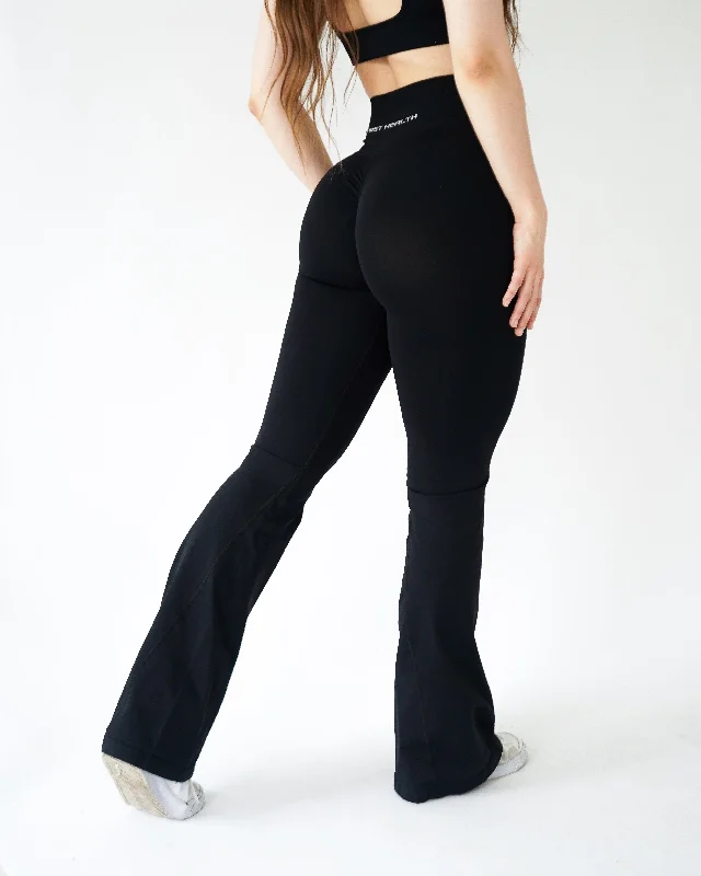 ENHANCE FLARE LEGGINGS - Licorice