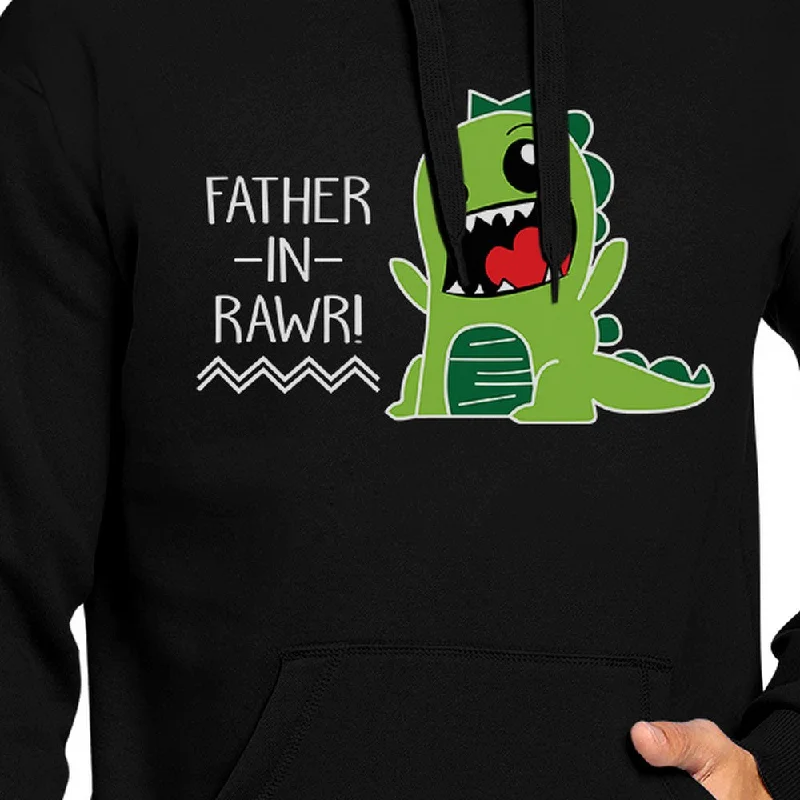 Father-In-Rawr Unisex Funny In-law Gift Hoodie Fathers Day Gifts