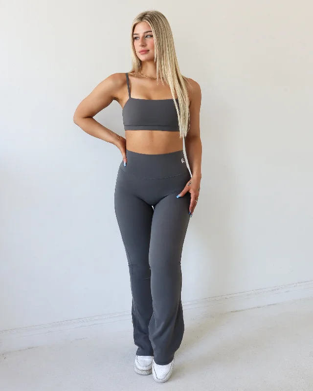 ONYX FLARE LEGGINGS - Stone