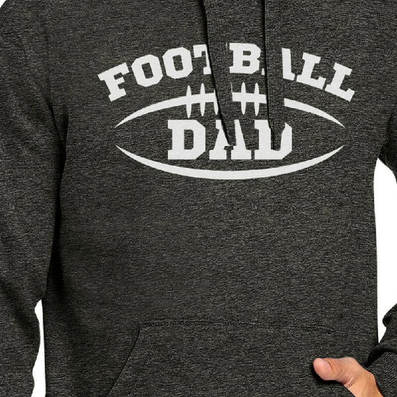 Football Dad Hoodie Unisex Graphic Design Hoodie For Football Fan