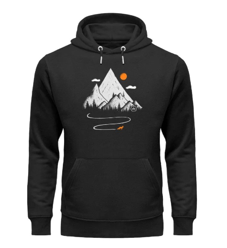 Fuchs Route - Bio Unisex Hoodie (PREMIUM)