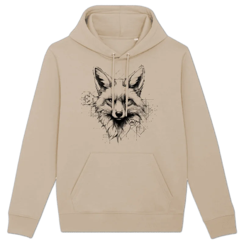 Fuchs Skizze - Bio Unisex Hoodie (PREMIUM)