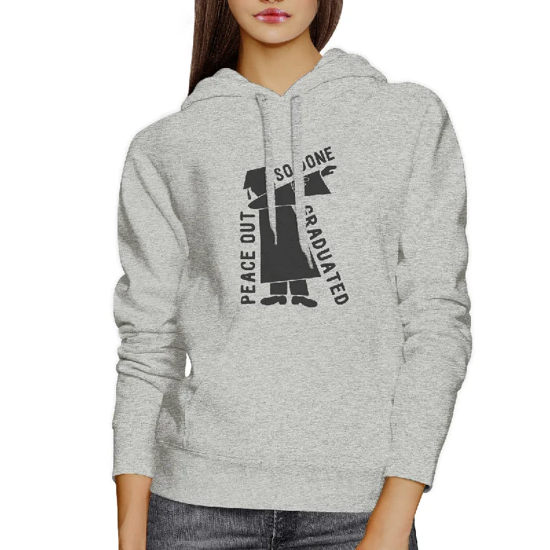 Graduated Dab Dance Grey Hoodie