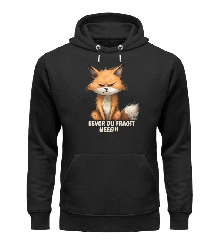 Grumpy Fox - Bio Unisex Hoodie (PREMIUM)