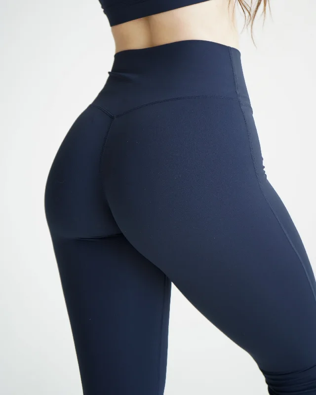 IMPACT FLARE LEGGINGS - Navy