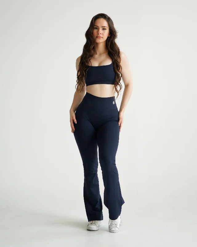 IMPACT FLARE LEGGINGS - Navy