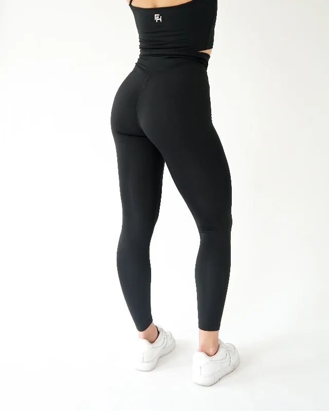 IMPACT V-WAIST LEGGINGS - Black