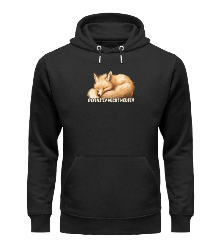 Nicht heute - Bio Unisex Hoodie (PREMIUM)