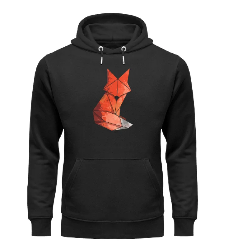 Origami Fuchs - Bio Unisex Hoodie (PREMIUM)