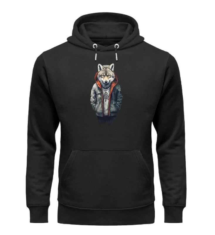 Wolf Fero - Bio Unisex Hoodie (PREMIUM)