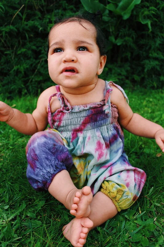 Childrens Tie Dye Jumpsuit