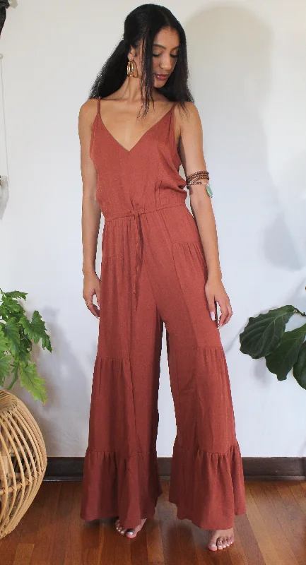 Rust Empress Jumpsuit