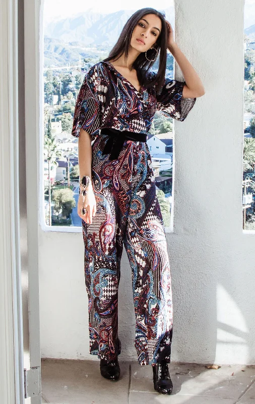 Whirling Onyx Soho Pantsuit