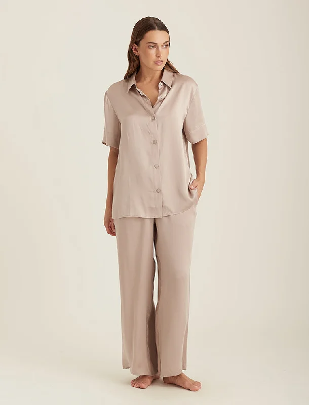 Audrey Relaxed Silk Shirt