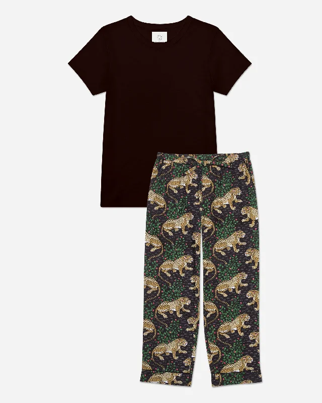 Bagheera - T-Shirt and PJ Pants Bundle - Ink/Black