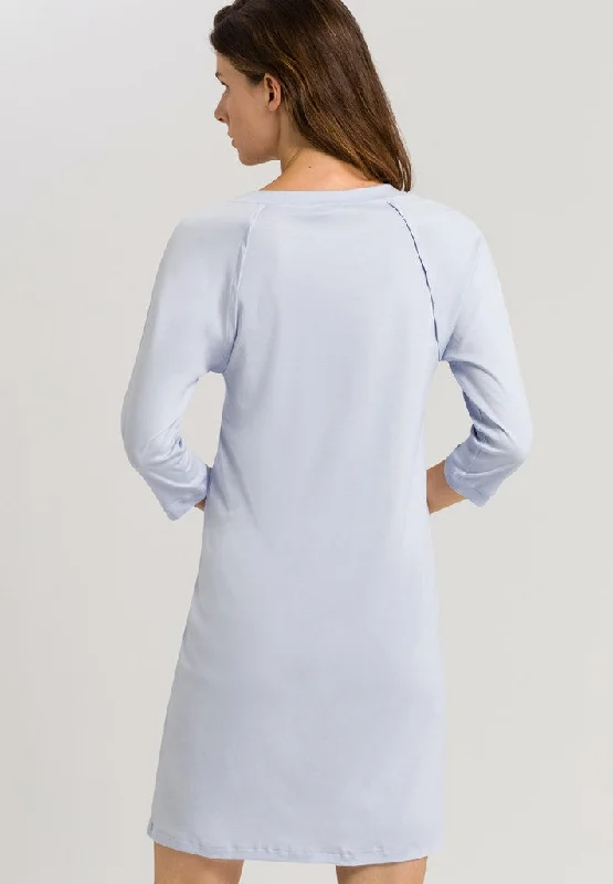 Blue Glow Pure Essence 3/4 Sleeve Nightdress