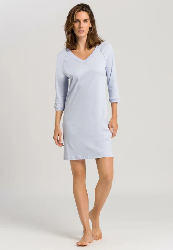 Blue Glow Pure Essence 3/4 Sleeve Nightdress